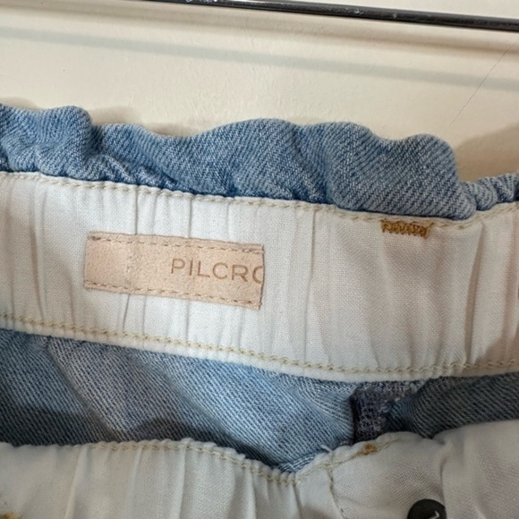 Anthropologie Pilcro lt Wash Paper bag‎ Jeans Straight Leg Loose Fit Size 28 - Picture 2 of 7